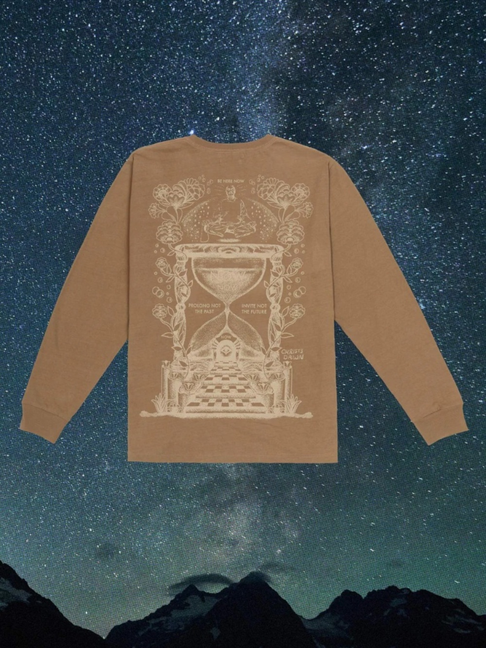 Christy Dawn Farm To Closet Sun Keep Ram Dass L/S Tee Size S NWT